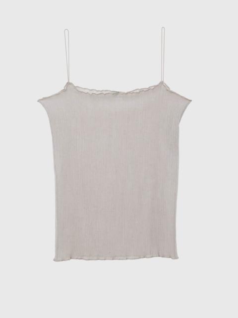 BASERANGE Sti Top
                  - Pleated Cotton Silk