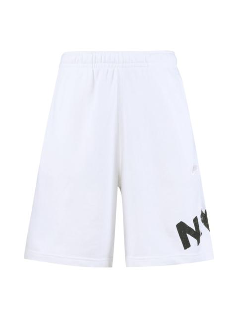 Nike Nike Printing Casual Sports Breathable Shorts White CZ9931-100
