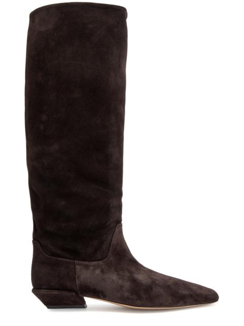 Paris Texas Bettina 25 Suede Knee-high Boots