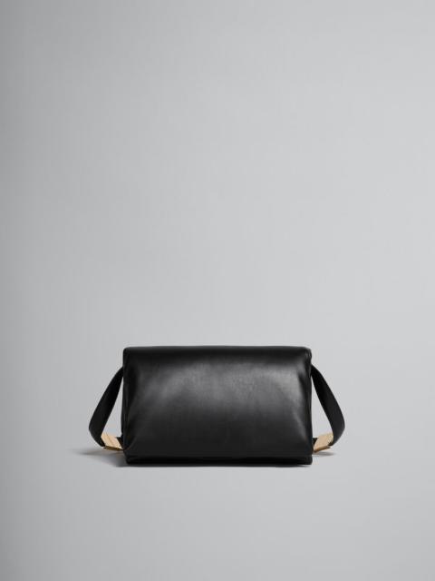 Marni BLACK LEATHER PRISMA SHOULDER BAG