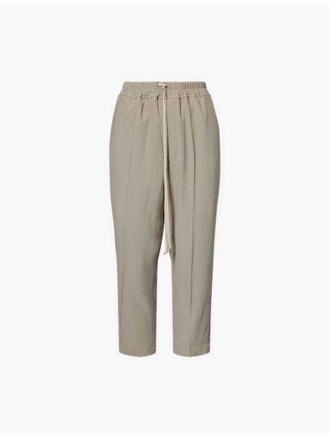 Rick Owens Astaires Cropped Cady-Crepe Trousers
