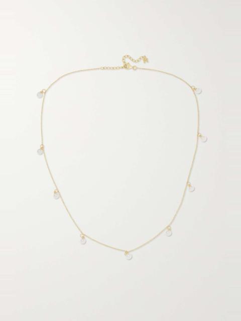 MATEO 14-karat gold pearl necklace