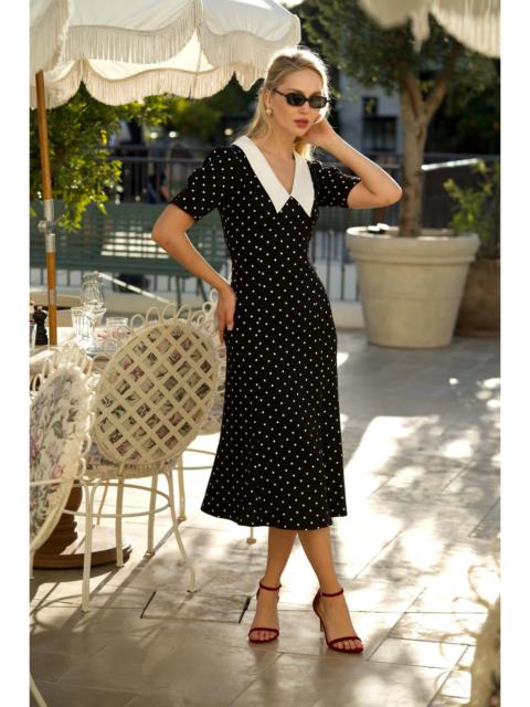 Gaâla Gladys Polka Dot Dress