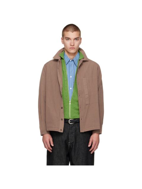 CASEY/CASEY Brown Paper Cot New Fabu Shirt