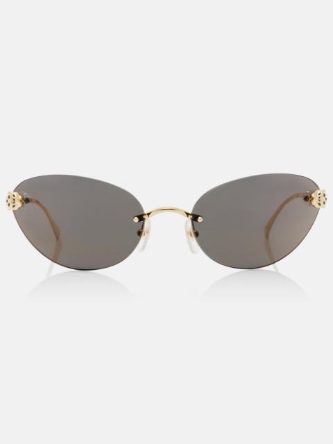 Cartier Panthère de Cartier cat-eye sunglasses