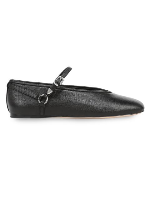 Favorite Daughter Women's Max Leather Ballet Flats - Black