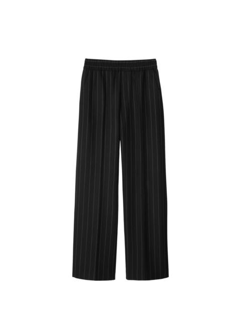 pinstripe trousers