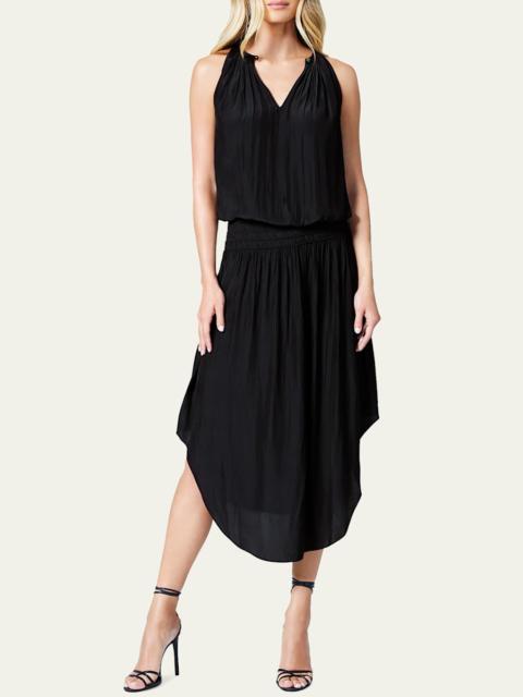 RAMY BROOK Audrey Sleeveless Blouson Midi Dress