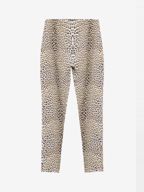Roberto Cavalli Pop Jaguar Print Leggings