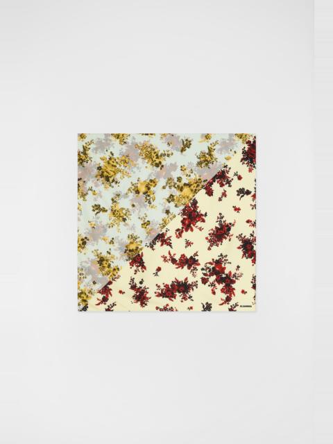 Jil Sander Printed Silk Foulard