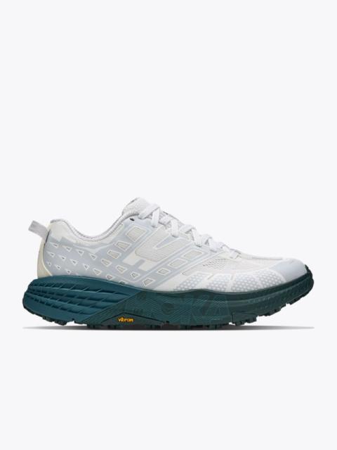 HOKA Speedgoat 2 Shoes in Cosmic Grey/Bay Leaf