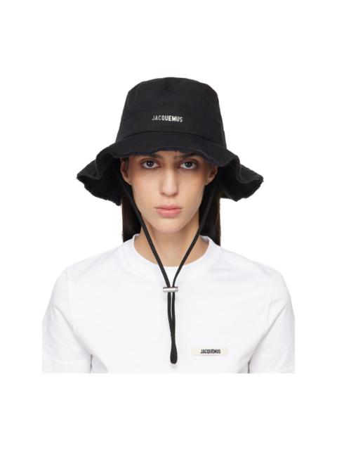 JACQUEMUS Black Les Classiques 'The Artichaut' Bucket Hat