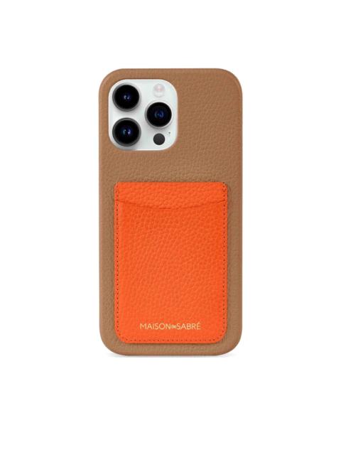 MAISON de SABRÉ iPhone 15 Pro card-slots phone case