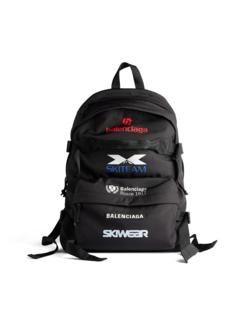 BALENCIAGA Men's Ski Backpack in Black