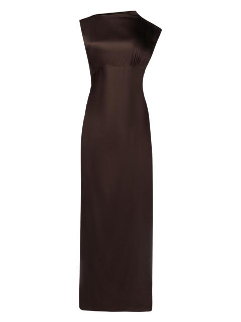 TWP Women's On The Side Stretch-Silk Maxi Dress - Delicioso
