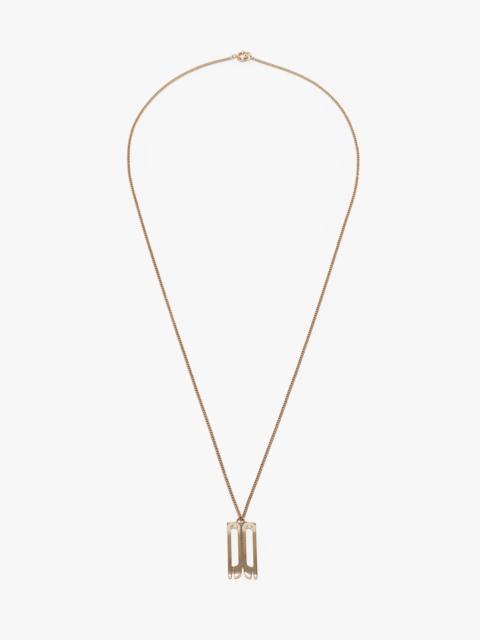 Victoria Beckham Dorian Necklace In Gold