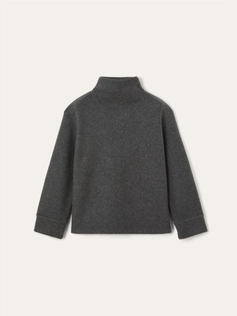 Loro Piana Venenza Mock Neck Sweatshirt