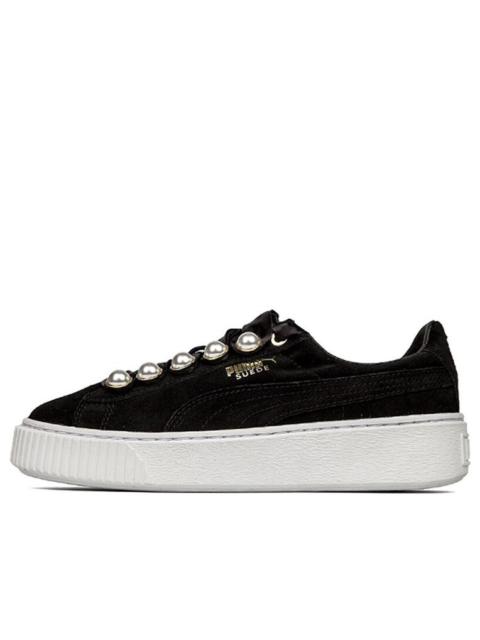 PUMA (WMNS) PUMA 스웨이드 플랫폼 블링 '블랙'366688-01