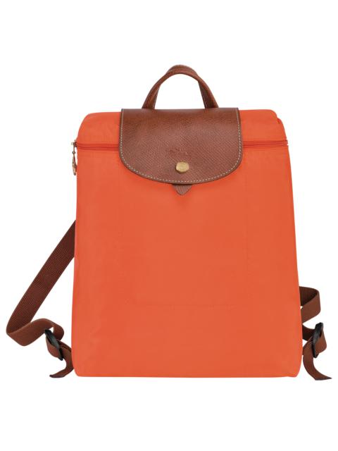 Le Pliage Original M Backpack Orange - Recycled canvas