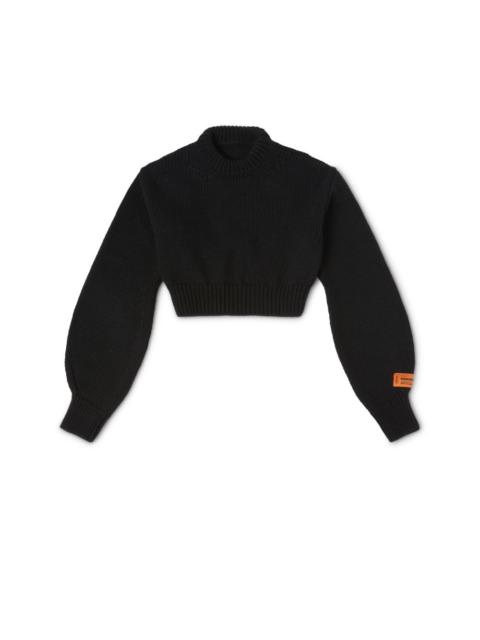 Heron Preston Crop Crewneck Back Cut Out