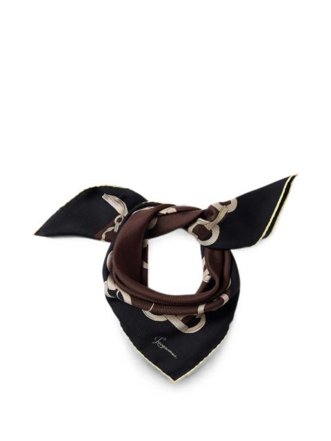 JACQUEMUS Jacquemus Chain-print Silk Scarves