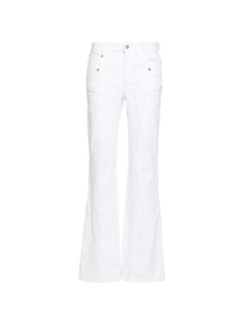 Zadig & Voltaire Elvira mid-rise flared jeans