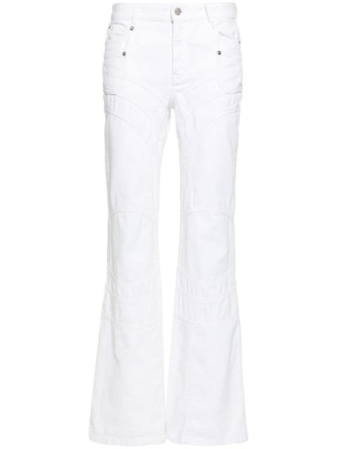 Zadig & Voltaire Elvira mid-rise flared jeans