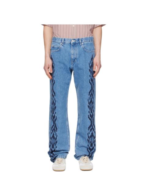 Isabel Marant Blue Lewys Jeans