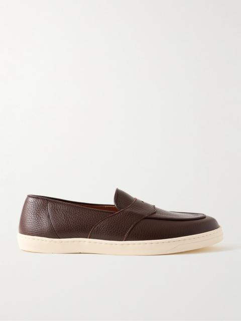 GEORGE CLEVERLEY Joey Full-Grain Deerskin Penny Loafers