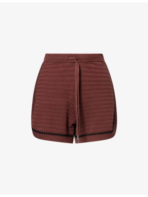 VARLEY Morden Cotton-Knit Shorts