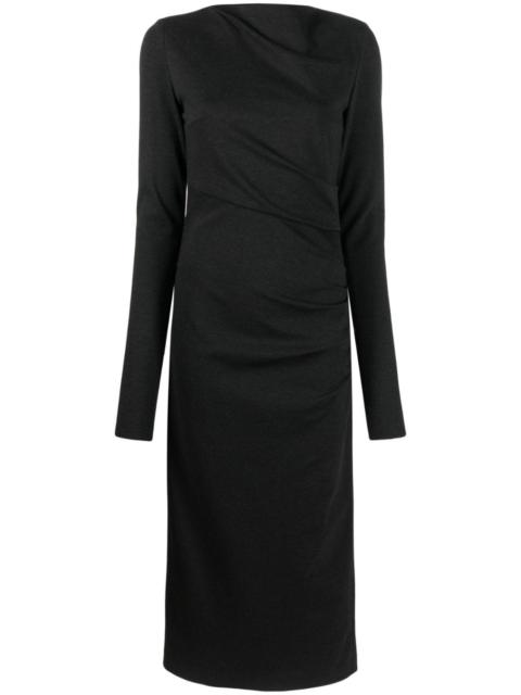 DOROTHEE SCHUMACHER gathered cut-out midi dress