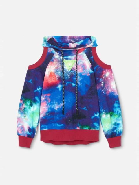 VERSACE JEANS COUTURE Space Couture Cut-Out Hoodie