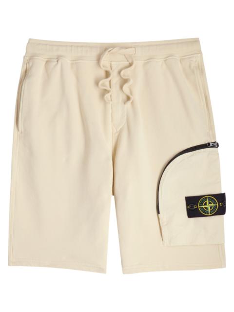 Stone Island Stone Island Logo Cotton Shorts