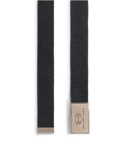 BALENCIAGA Men's Unity Skater Belt in Black