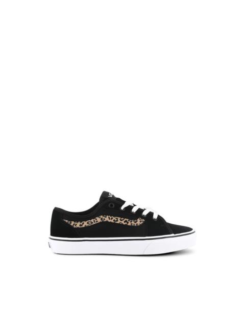 Vans Knu Skool leopard panel sneakers