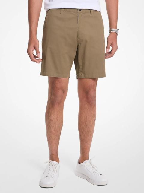 MICHAEL KORS Stretch Cotton Shorts