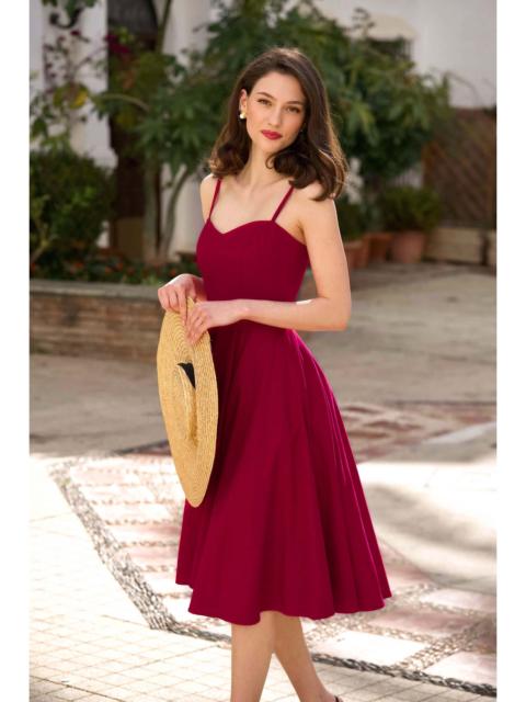 Gaâla Bardot Linen Dress