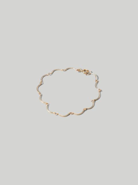 Madewell Maslo Jewelry Scallop Bracelet
