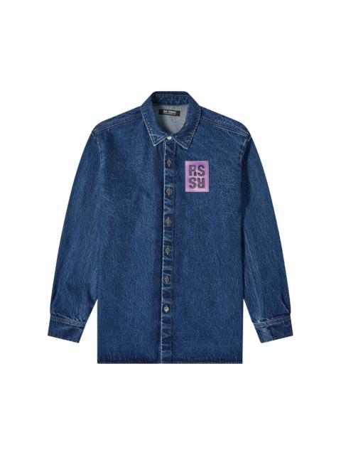 Raf Simons Raf Simons Straight Fit Denim Overshirt 'Navy'