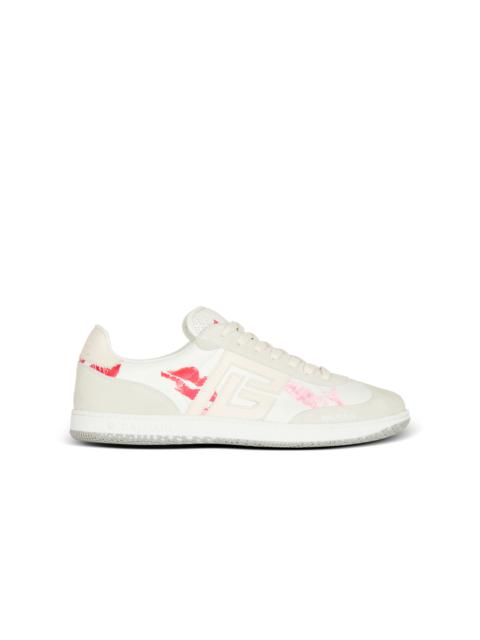 Balmain Calfskin Balmain Swan trainers