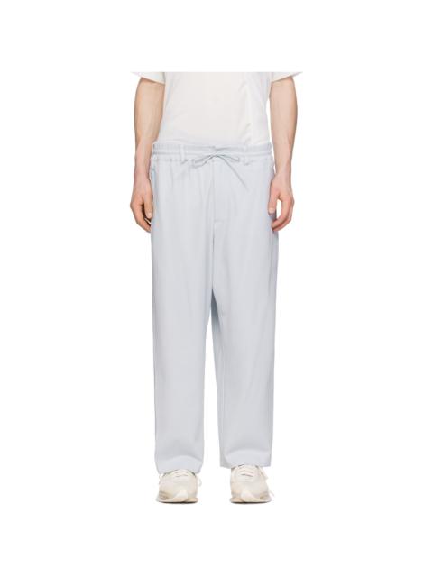 Y-3 Gray Mesh TP Sweatpants