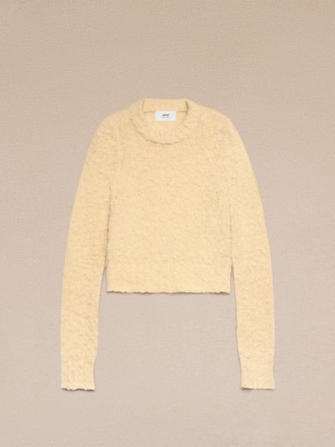 AMI Paris Brushed Alpaca Sweater