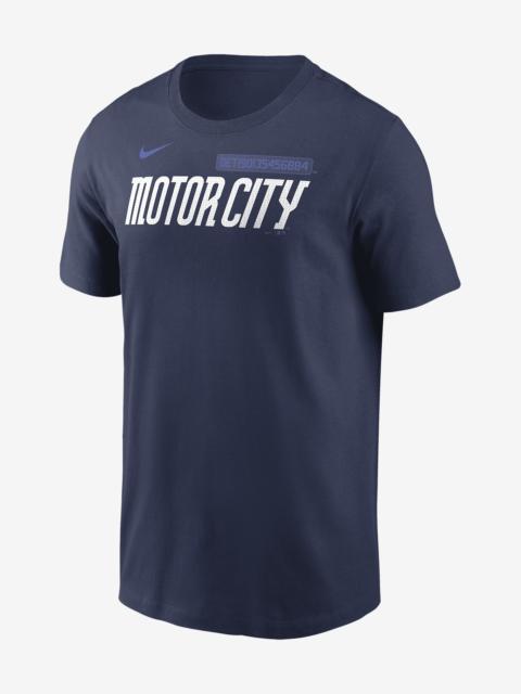 Javier Báez Detroit Tigers City Connect Fuse Nike Men's MLB T-Shirt