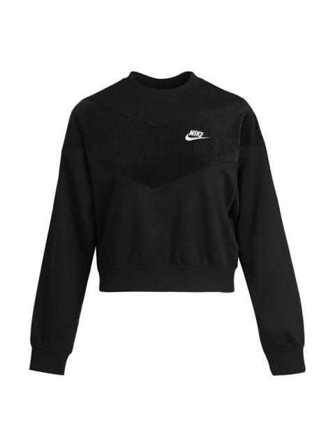 Nike (WMNS) 나이키 스포츠웨어 HRTG Crew '블랙' CZ1877-010