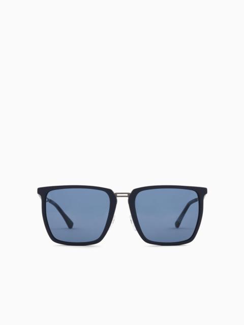 EMPORIO ARMANI Men’s square sunglasses