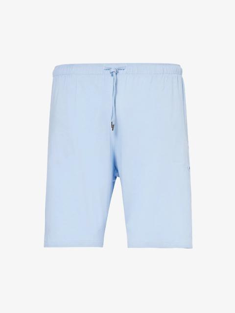 Basel relaxed-fit stretch-woven pyjama shorts
