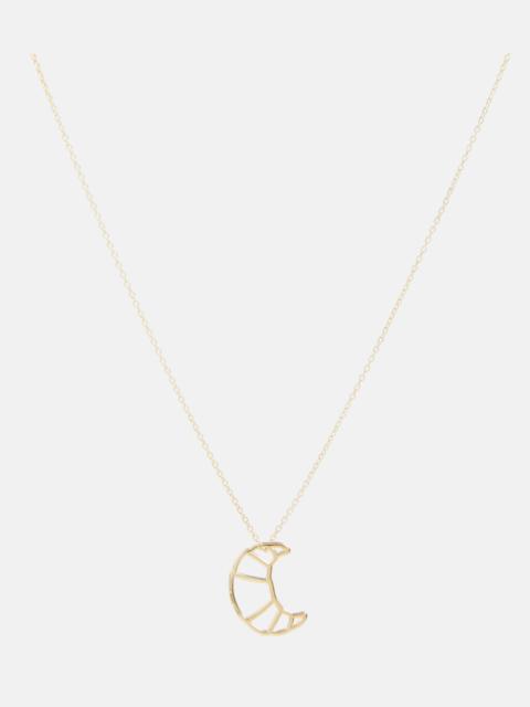 ALIITA Croissant 9kt gold necklace