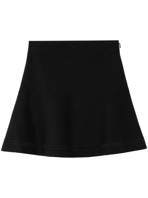 Burberry zip-fastening high-waist skirt