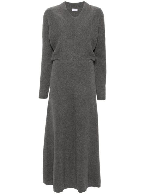 Brunello Cucinelli ribbed-knit maxi dress