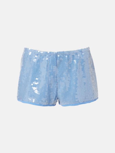 Oséree Sequined shorts